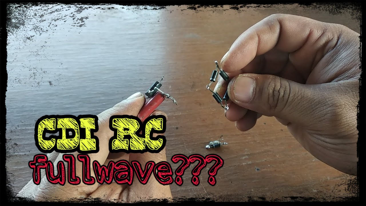 belajar membuat CDI RC fullwave