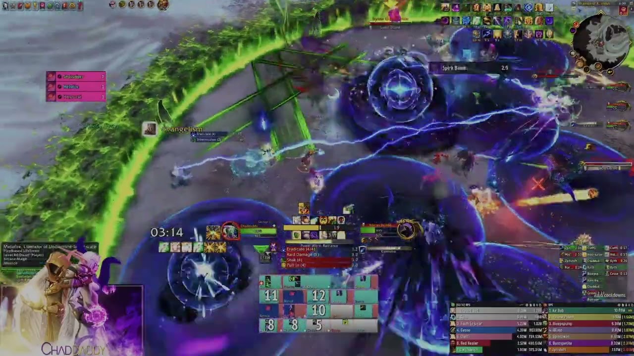 Soul hunters mythic disc priest commentary | 6,016,950 HPS