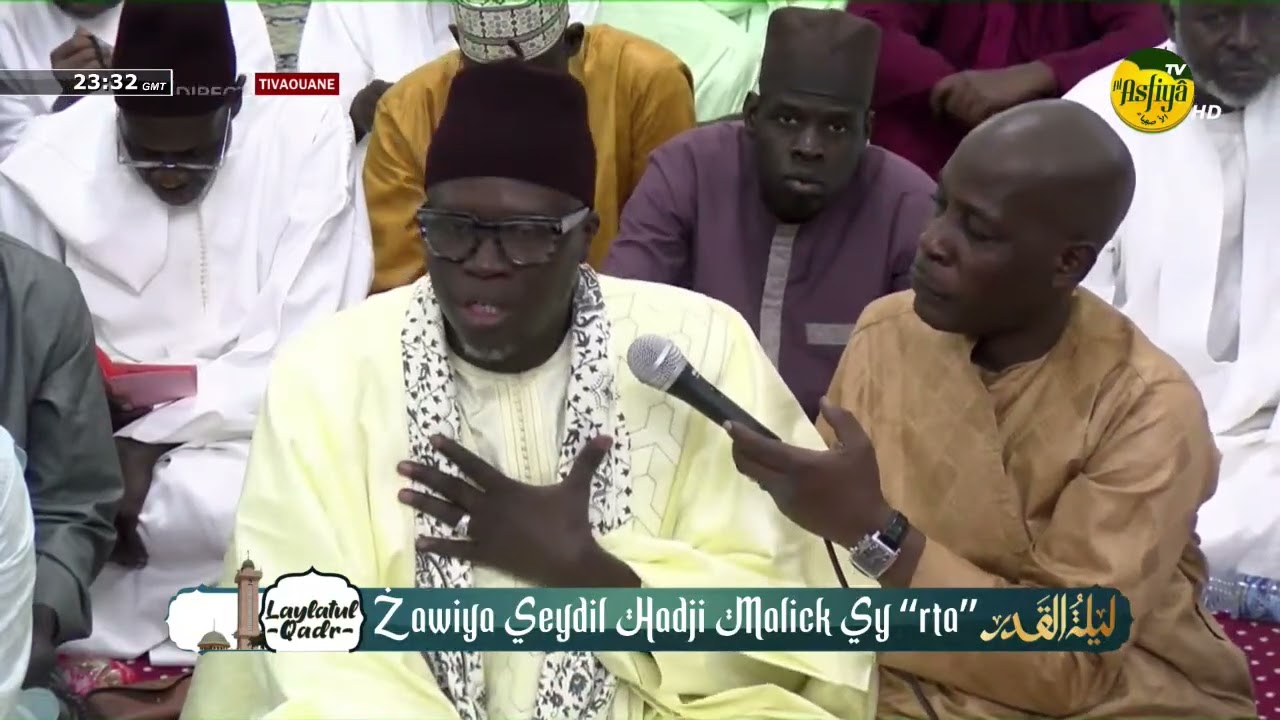 Laylatoul Qadr Zawiya Elhadj Malick Sy RTA - Causerie Serigne Souleymane Ba