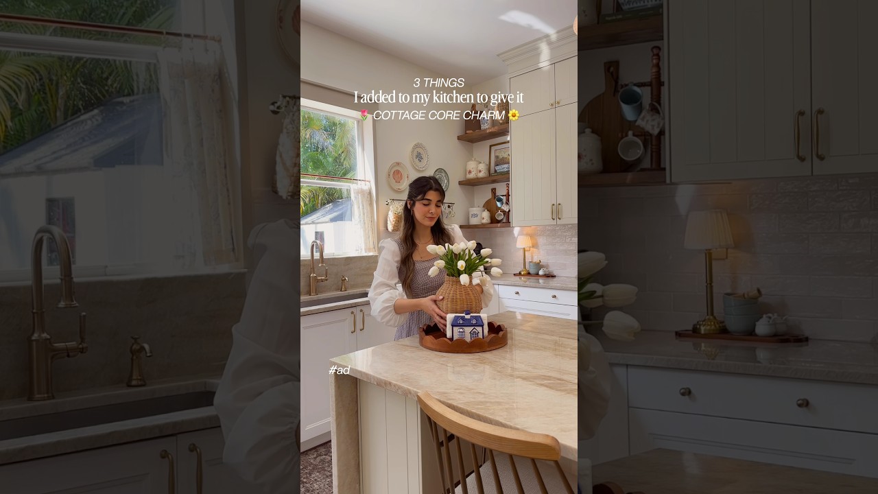 3 things that made my kitchen feel like a cottage 🌼✨ #ad