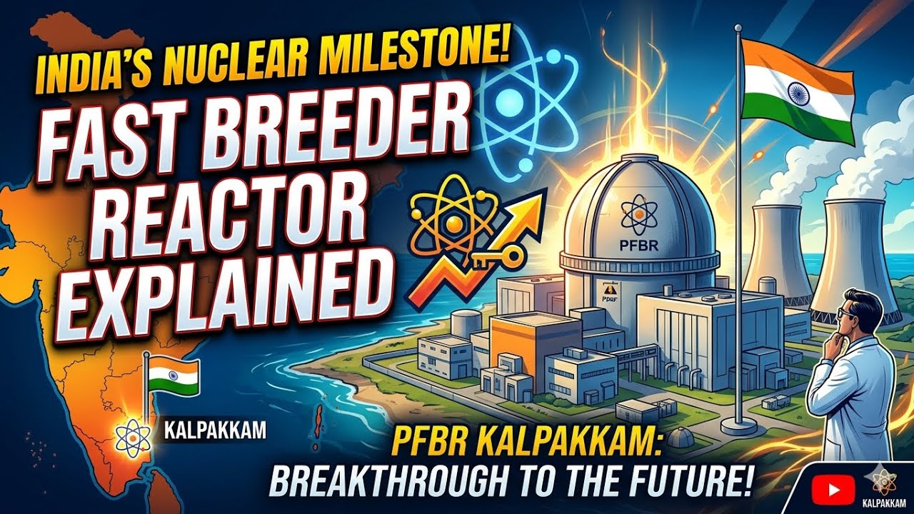 India&rsquo;s Nuclear Milestone: The Fast Breeder Reactor Explained