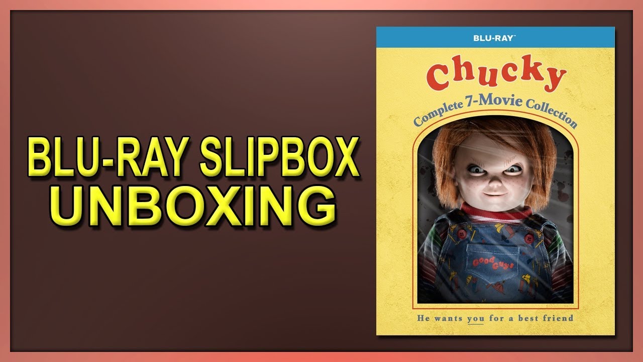 Chucky: Complete 7-Movie Collection Blu-ray Slipbox Unboxing