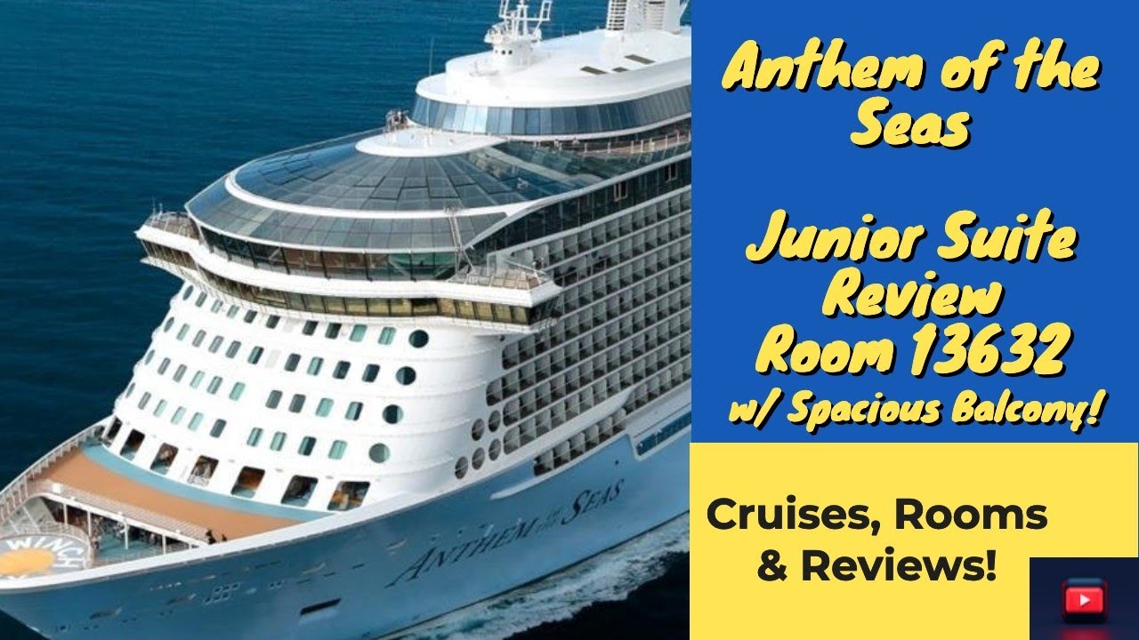 Junior Suite w/ Spacious Balcony Room Review | Royal Caribbean | Anthem of the Seas | Room 13632