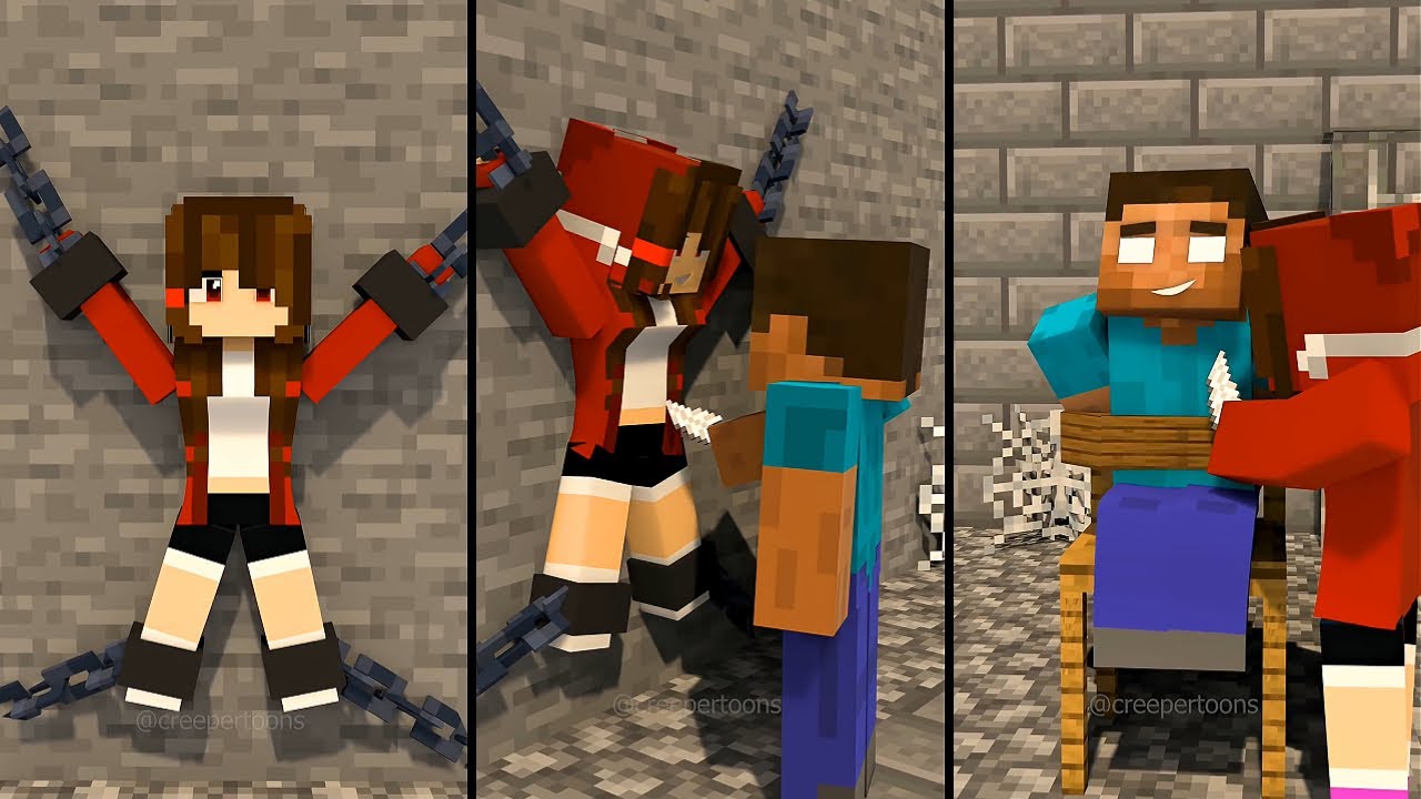 JJ Sister in Herobrine Prison!
