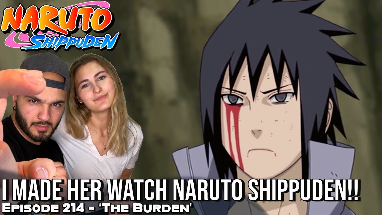 NARUTO SAVES SAKURA FROM SASUKE'S FATAL ATTACK!!! Girlfriend's Reaction Naruto Shippuden Episode 214