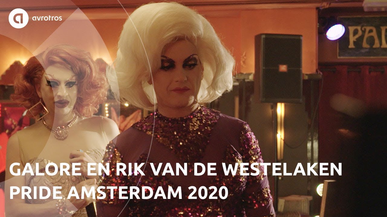 Rik van de Westelaken wordt getransformeerd door dragqueen Lady Galore | Pride Amsterdam 2020