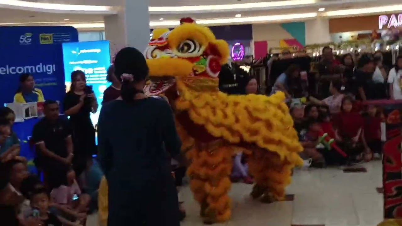 Lion arrival and blessing