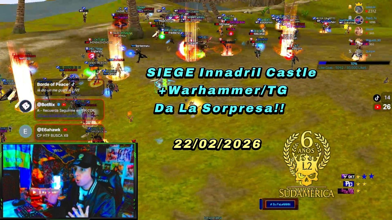 🔴[L2Sudamerica x10] SIEGE Innadril + Relato y Reacción del PvP  #mmorpg #pvp #l2 #interlude