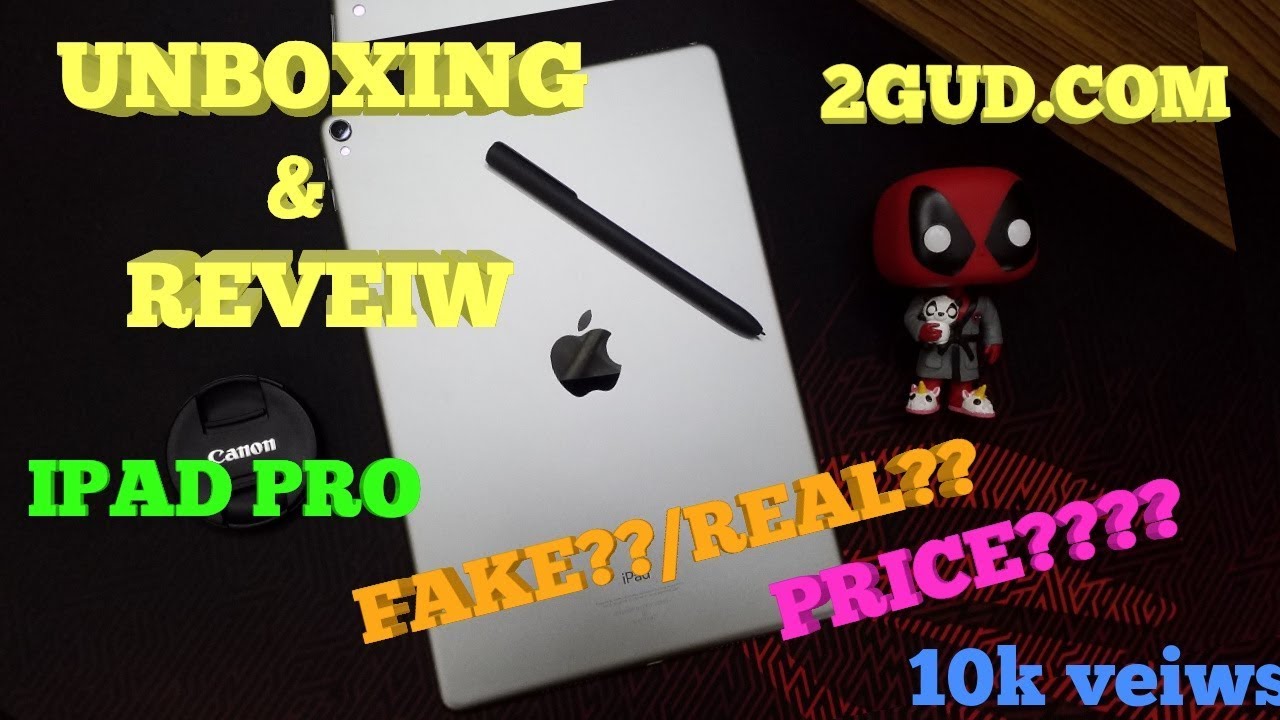 UNBOXING AND REVEIW OF IPAD PRO 10.5 FROM 2GUD.COM IN SUPERB CONDITION