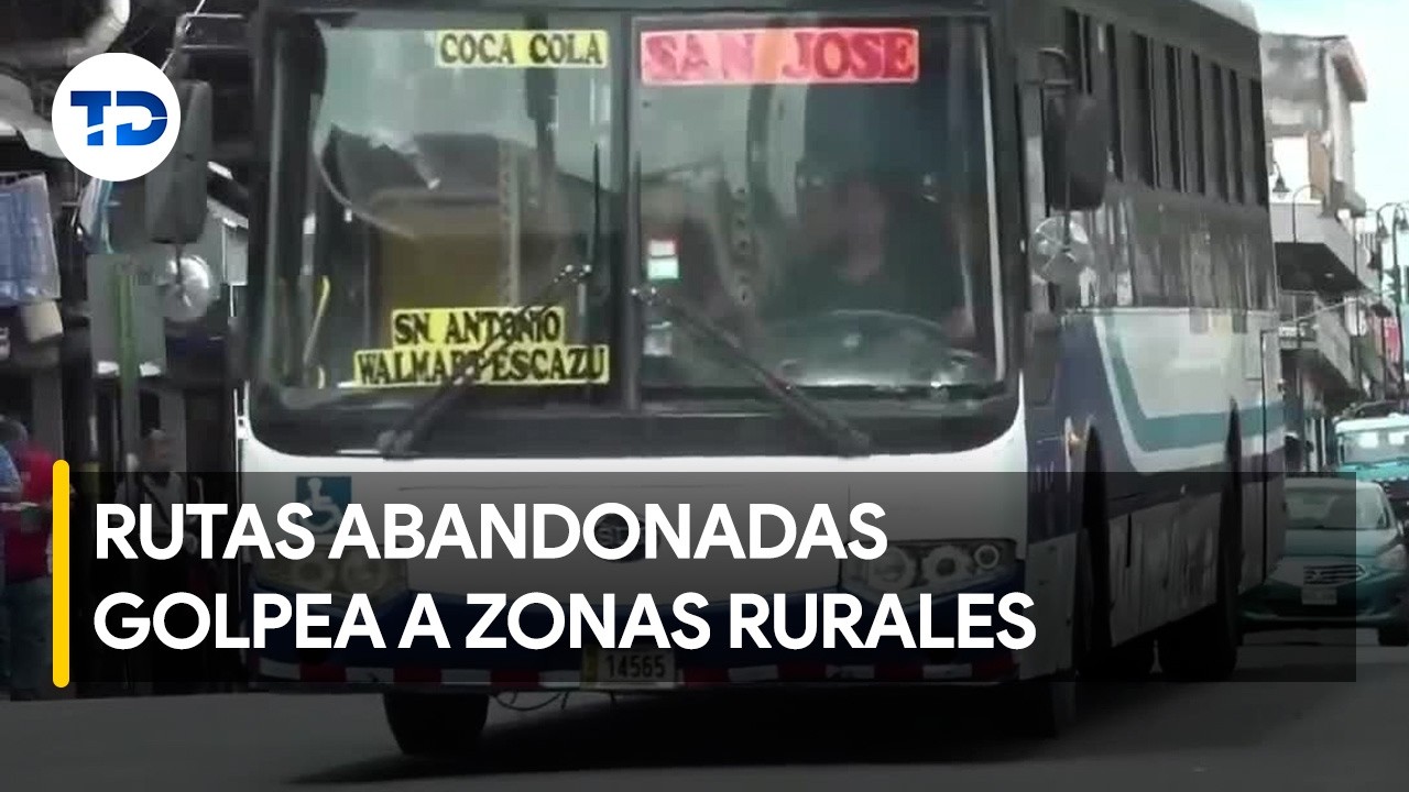 99 rutas de autobuses están en abandono