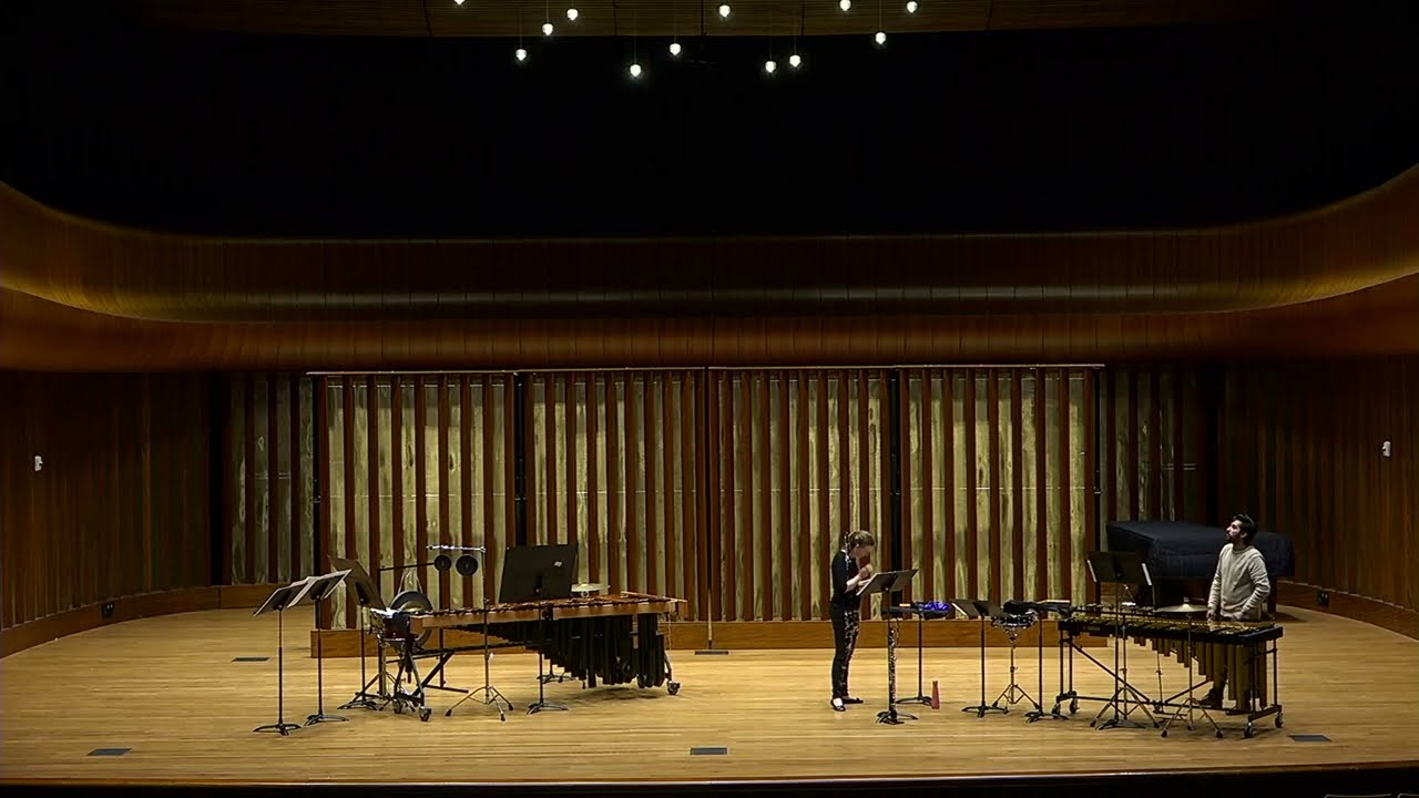 4 Scenes for Oboe and Percussion by Brian Shelton performed by Duo Precipice