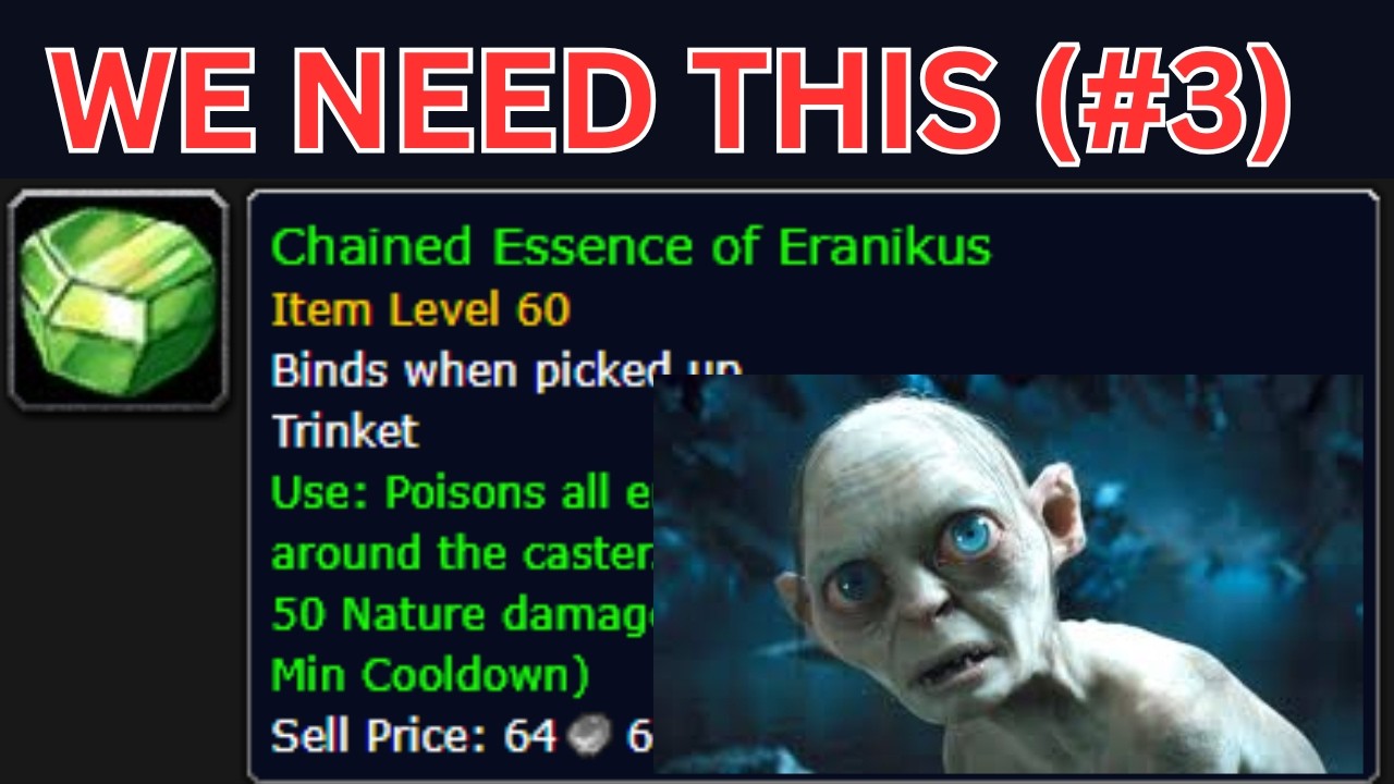 Devs don't care =The #1 problem with Classic WoW - Anniversary Fresh