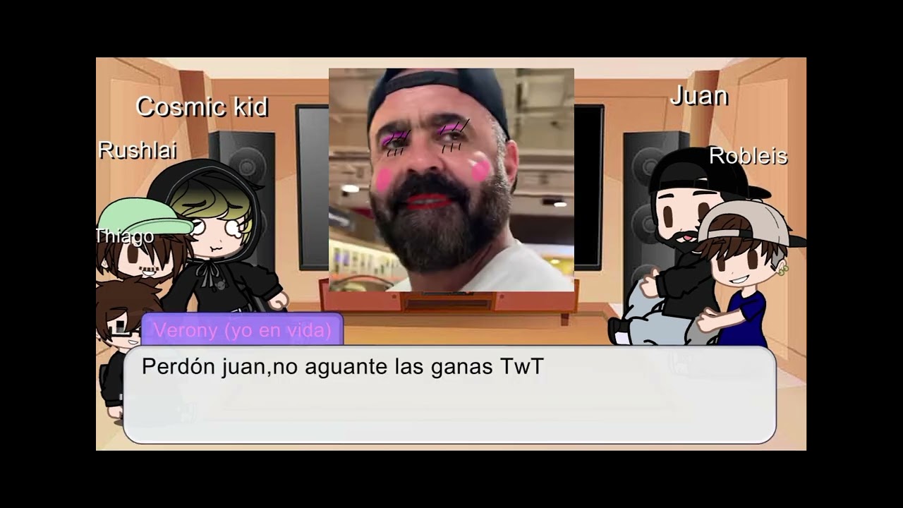 Los hermanos arbillaga con juan y cosmic kid reaccionan a imágenes random que hice parte 2 :3