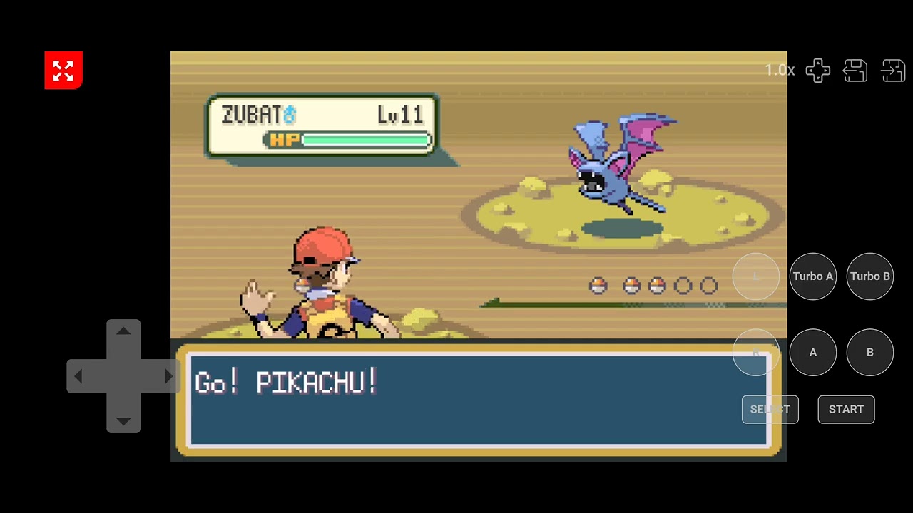 Pokémon fire red, episódio:8(O final da caverna, parte 1)