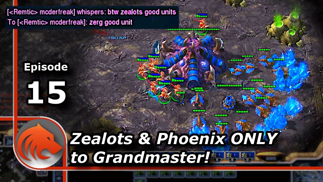 StarCraft 2: более 60 зилотов сокрушают армию терранов!