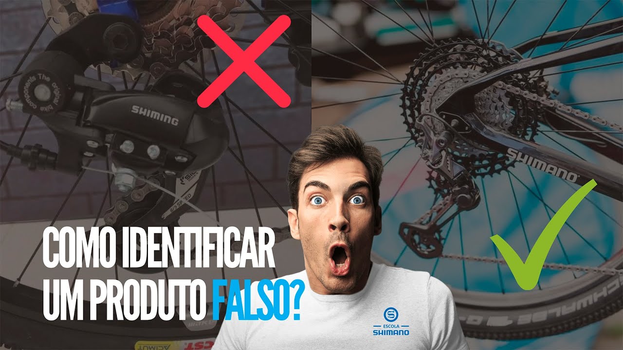ESCOLA SHIMANO - PEÇAS SHIMANO FALSIFICADAS.