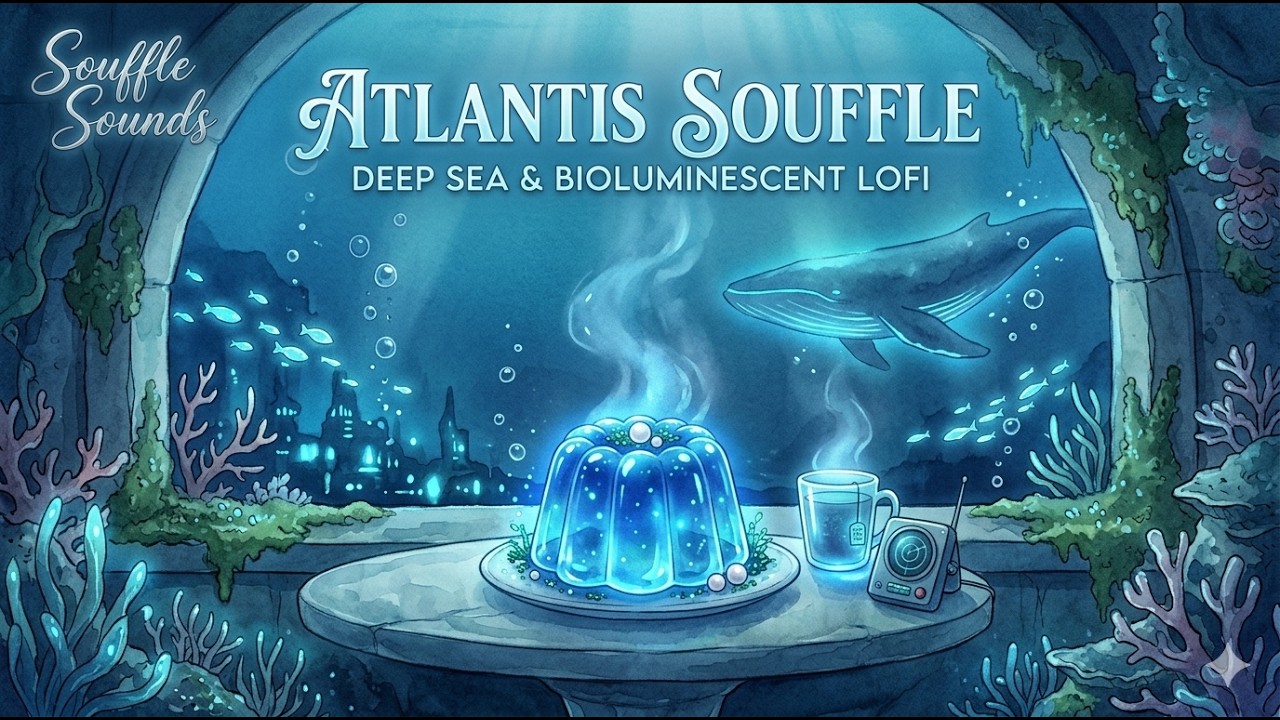 Atlantis Souffle 🌊 Muffled Underwater Lofi & Deep Sea Ambiance