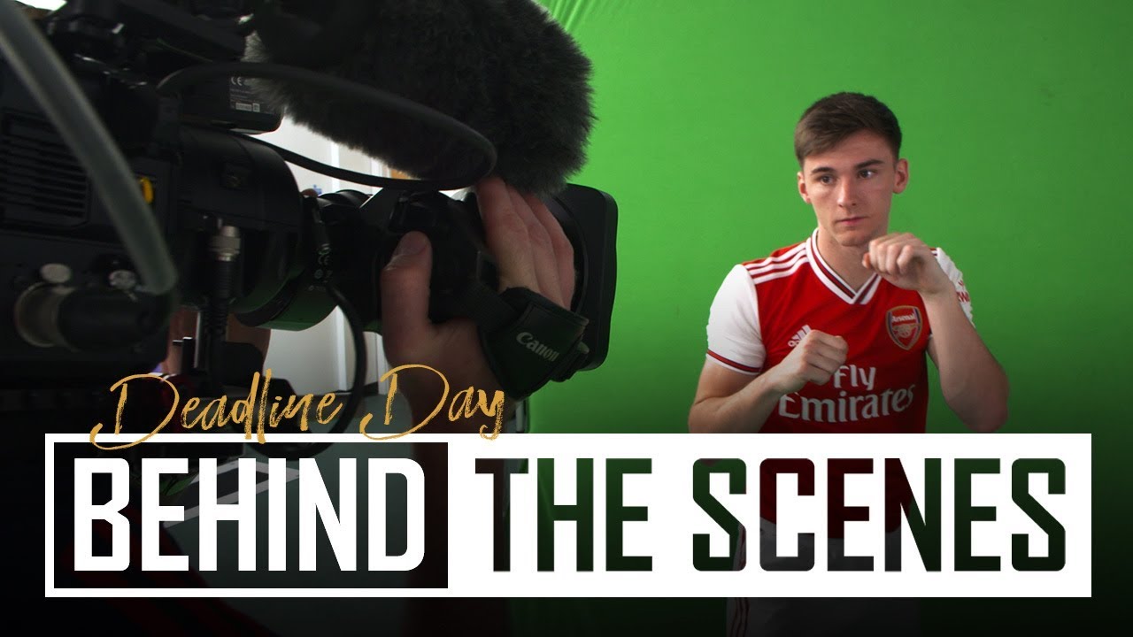 Transfer Deadline Day Special | Tierney & David Luiz sign for Arsenal | Behind the scenes