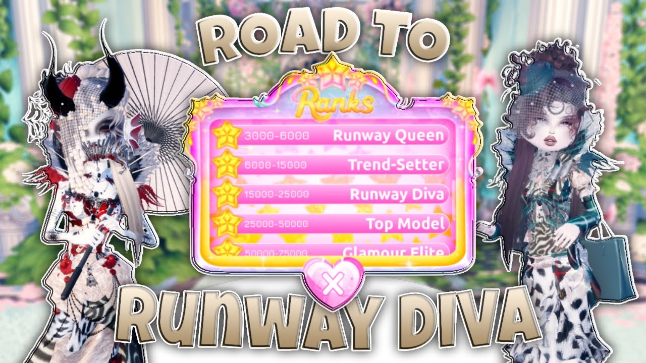 Roblox Dress To Impress Road To RUNWAY DIVA || part 1 || bellefleurq