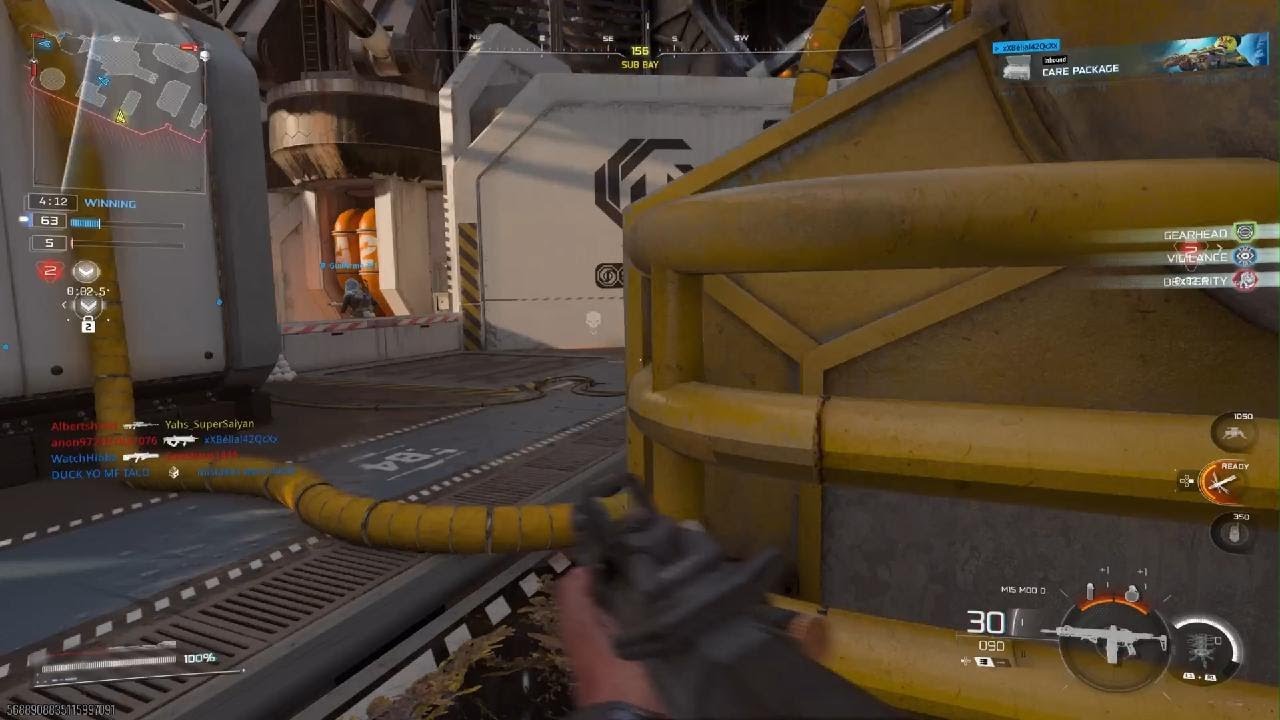 BO7 HardPoint and overload match gameplay
