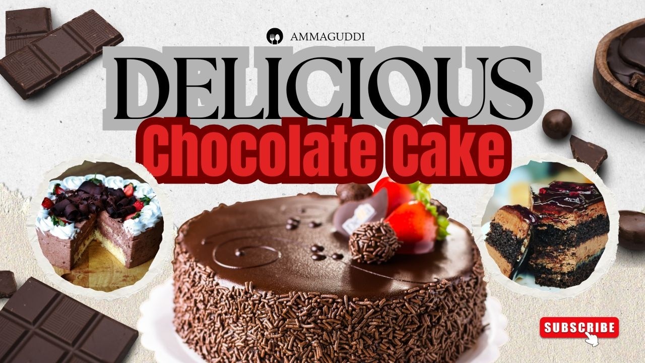 HOMEMADE CHOCLATE CAKE TASTY AND DELICIOUS BY AMMA GUDDI KITCHEN