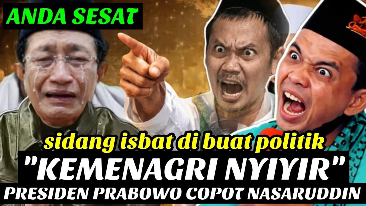 IAS & GUS BAHA MURKA KEMENAG TIDAK BECUS‼️GEGARA PENENTUAN 1 SAWAL,KEMENAG RI MEMUTUSKANNYA! 