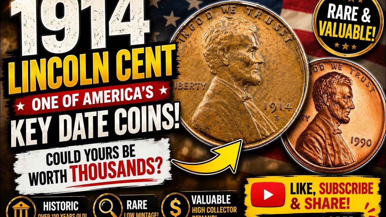 The Rare 1914-S Wheat Cent That Everyone Wants! 🏆