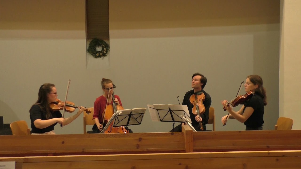 Mozart: String Quartet No. 3 in G major, K 156