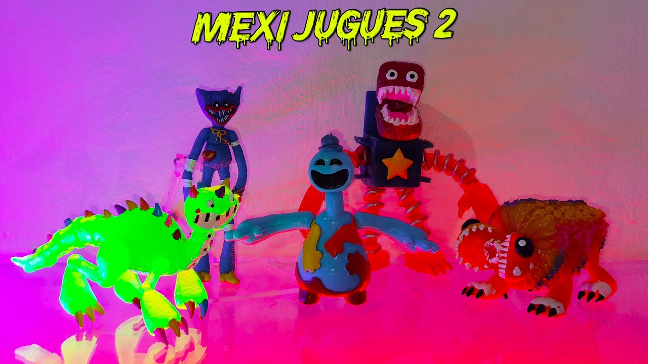 Finalmente encontre a LOS MONSTRUOS de Poppy Play time 4 - Bootleg Mexicano 2026