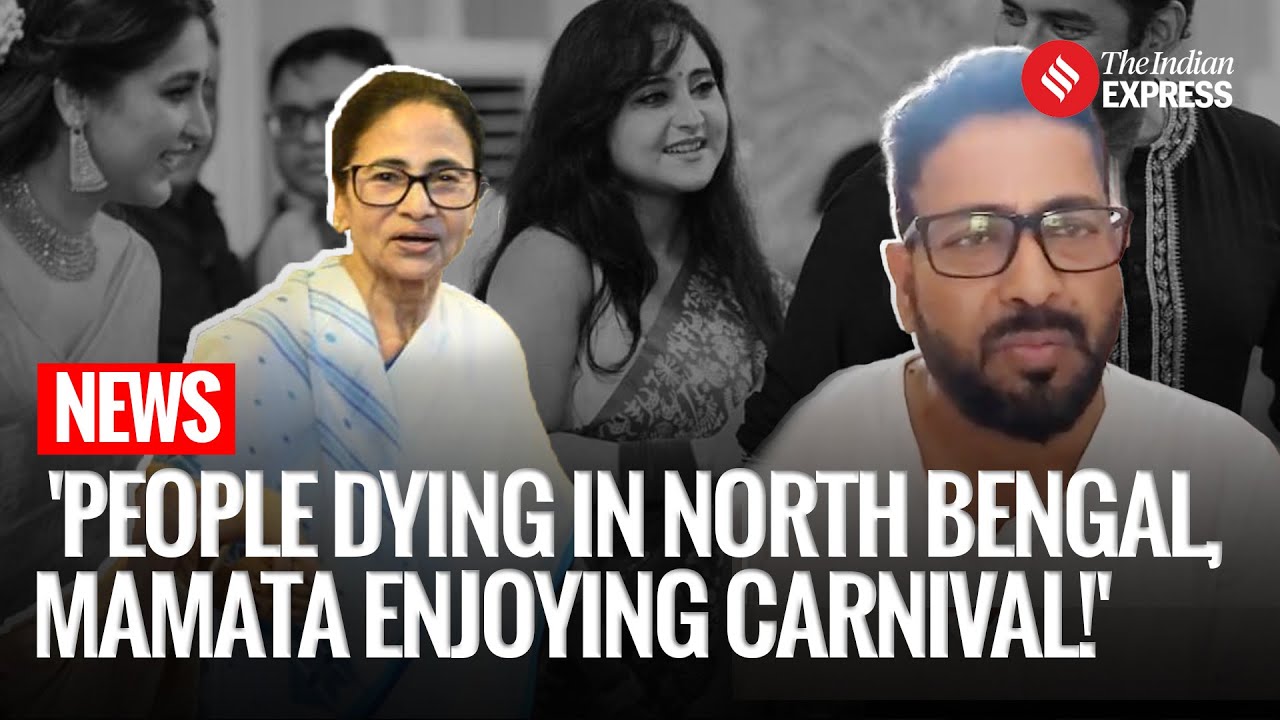 North Bengal Floods: BJP Leaders Attack CM Mamata Banerjee, Call Her Callous For 'Enjoying' Carnival