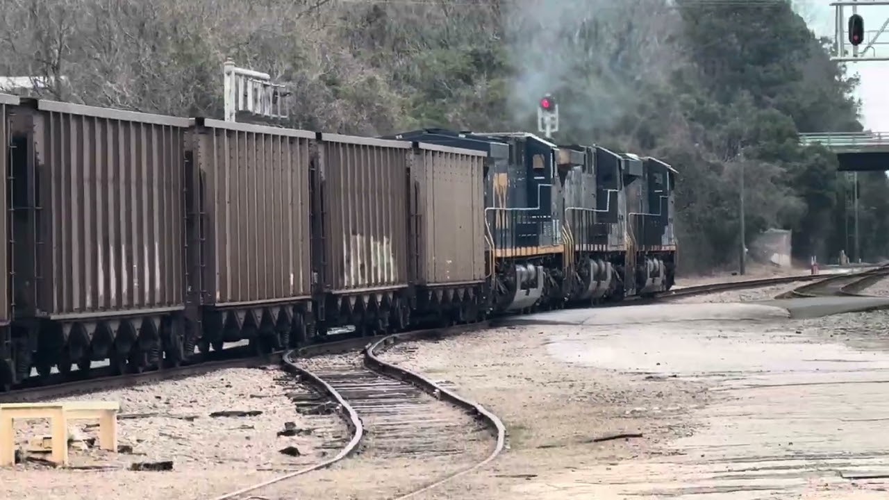 Amazing CSX Action In Hamlet, NC Part 2, YN2, Amtrak And More 01/22/26