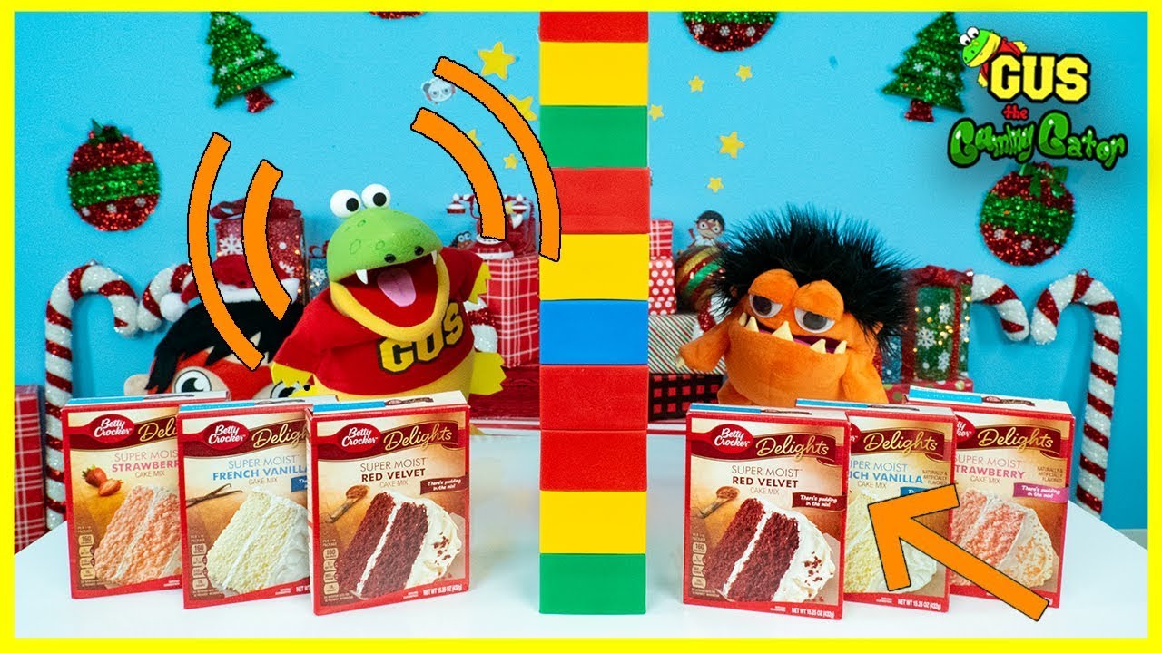Twin Telepathy Cake Challenge ! Red Velvet Vs. Strawberry !