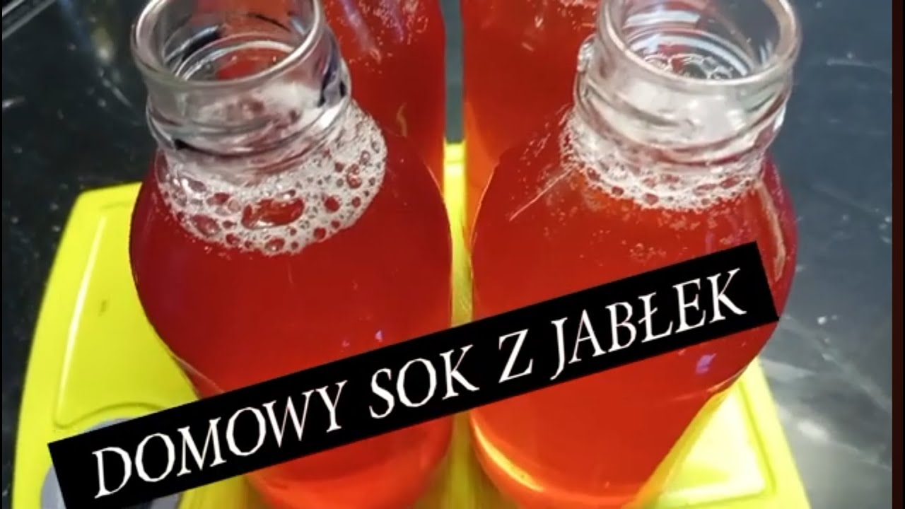 DOMOWY SOK / SYROP Z JABŁEK NA ZIMĘ