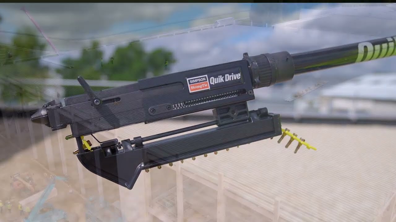 Quik Drive : fixation et couturage de bacs acier supports d'étanchéité