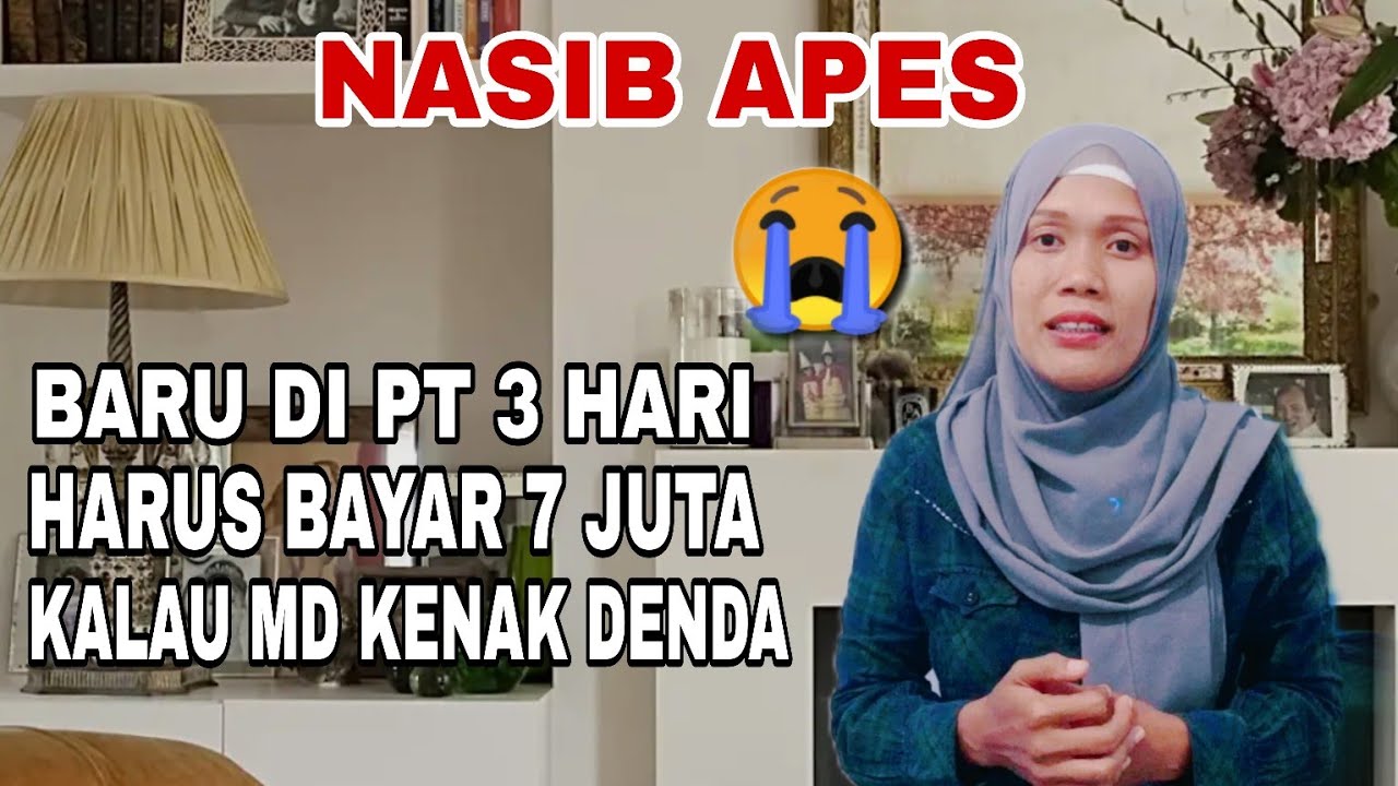 Nasib Apes Banget,baru di PT 3 hari sudah dapat masalah besar 😭 Tkw Singapore @AsihNgawi