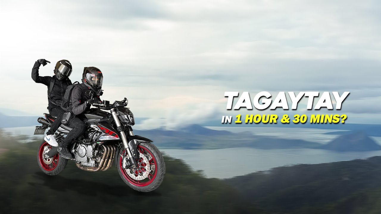 TAGAYTAY MOTOVLOG ANG LAMIG! (BILIS NG NYAHE SA BIGBIKE!)