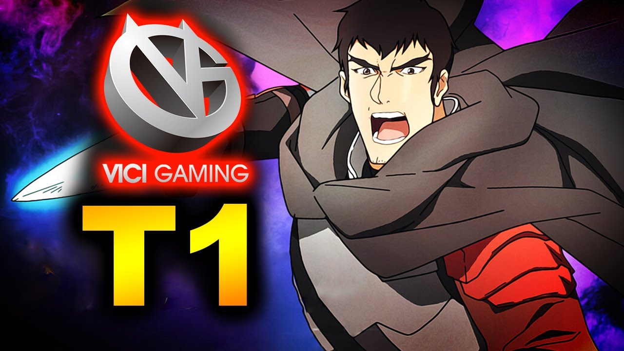 T1 vs VICI GAMING - TI10 PLAYOFFS SEA vs CHINA - THE INTERNATIONAL 10 DOTA 2