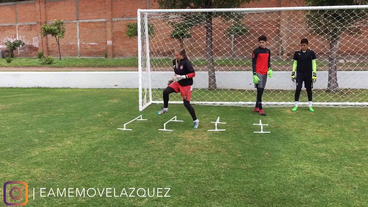 ENTRENAMIENTO DE LAS PORTERAS DE NECAXA (CENTELLAS)