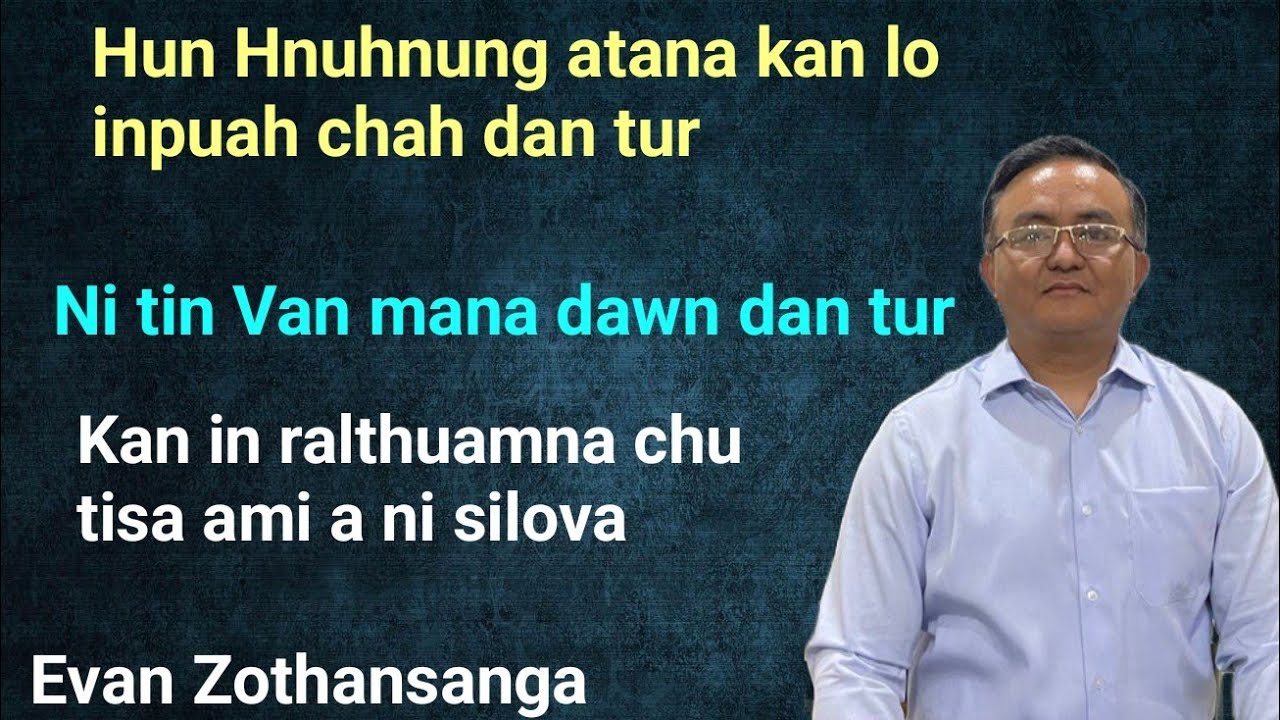 In ring rengin awm rawh u/Evan Zothansanga/Pathian Thutak/Mizo Sermon/Religious Education Online