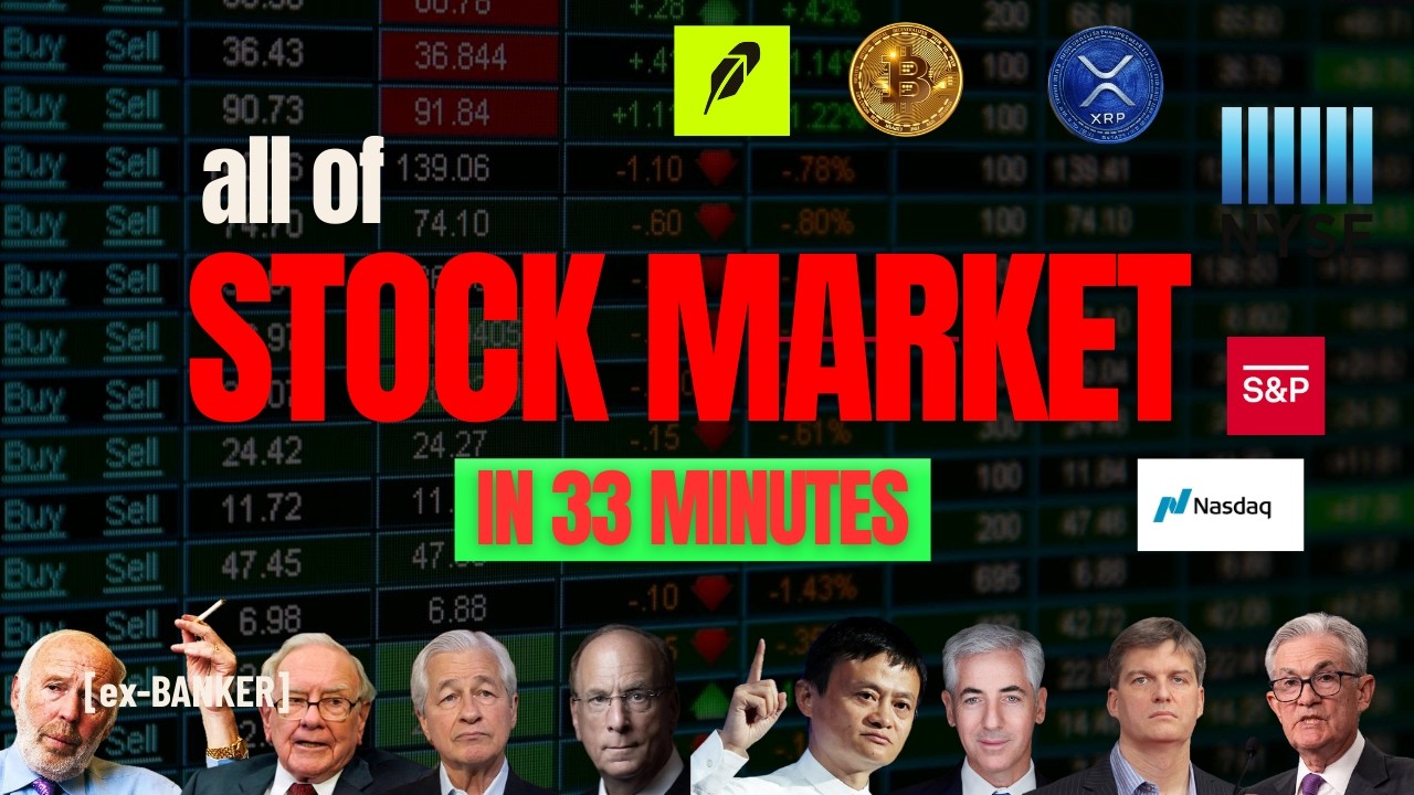 ALL OF STOCK MARKET in 33 minutes