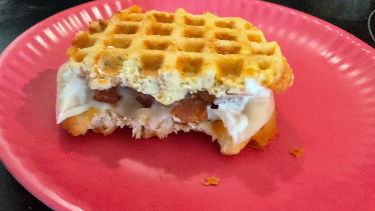 Chaffle Down Sandwich