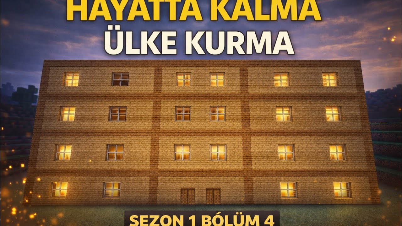 Minecraft hayatta kalma ülke kurma (apartman) #apartment #minecraft #build #minecraftbuilding #mcpe