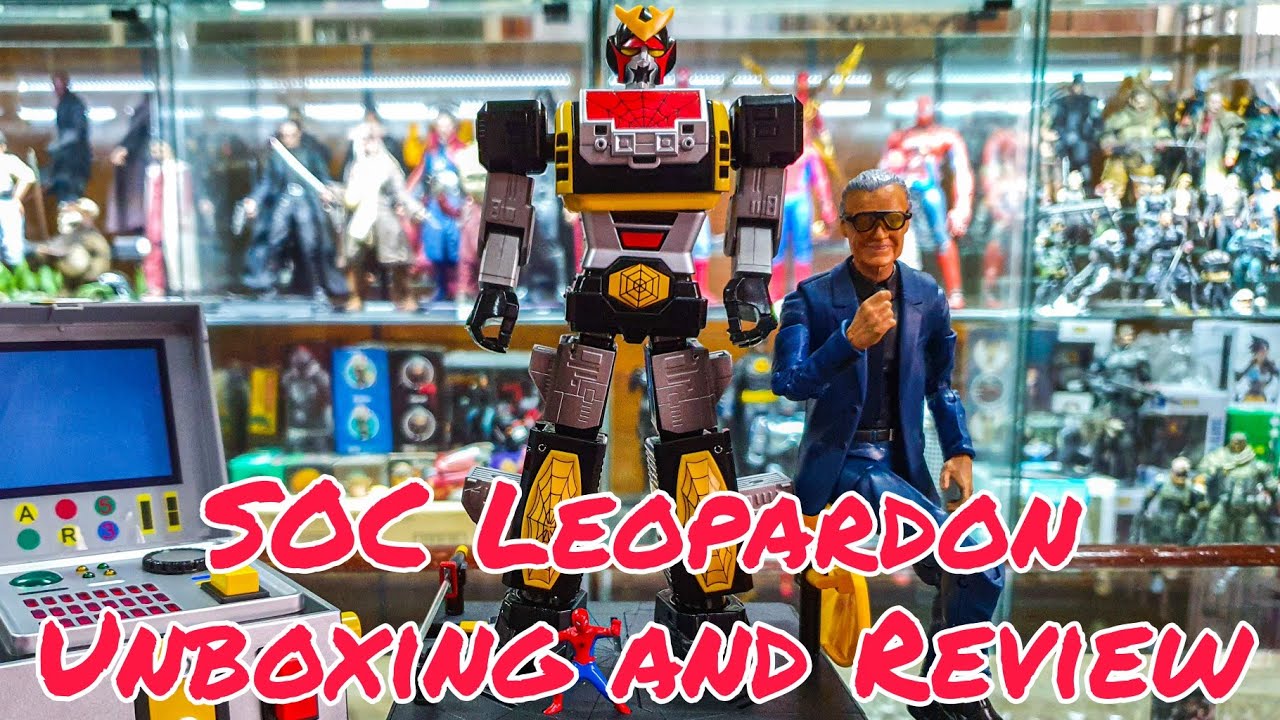 Soul Of Chogokin GX-33R Leopardon Figure Review 