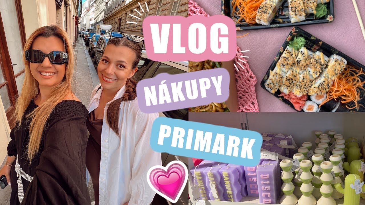 VLOG - Nákupy z Německa, PRIMARK haul a moje dny!🥰
