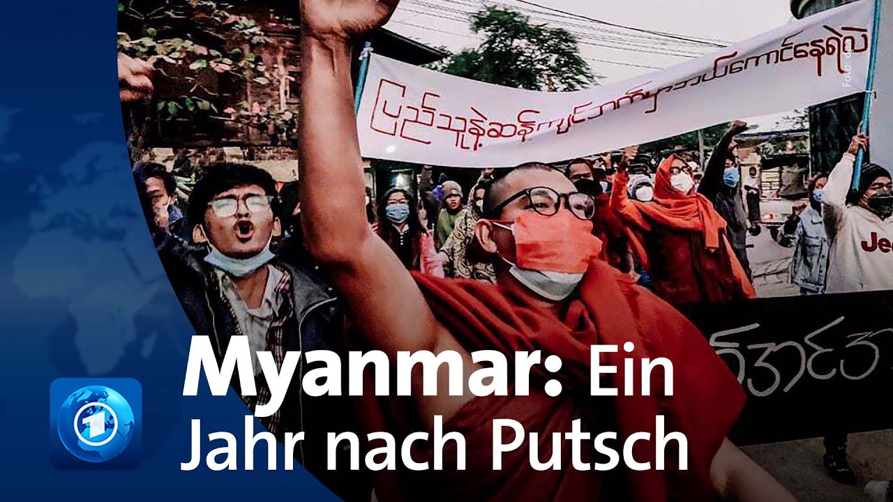Ein Jahr nach Milit&auml;rputsch in Myanmar: UN k&uuml;ndigt Untersuchungen an