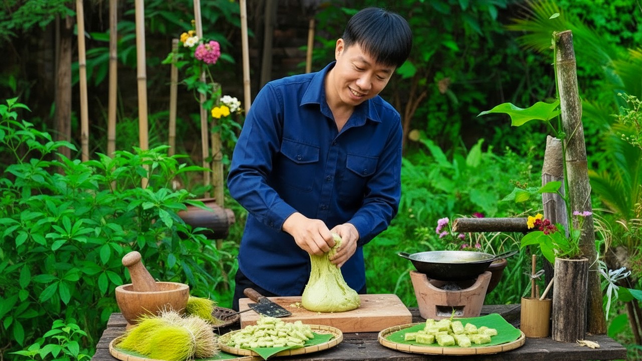 Childhood Snack Revival | DIY Candy Made from Fresh Young Rice