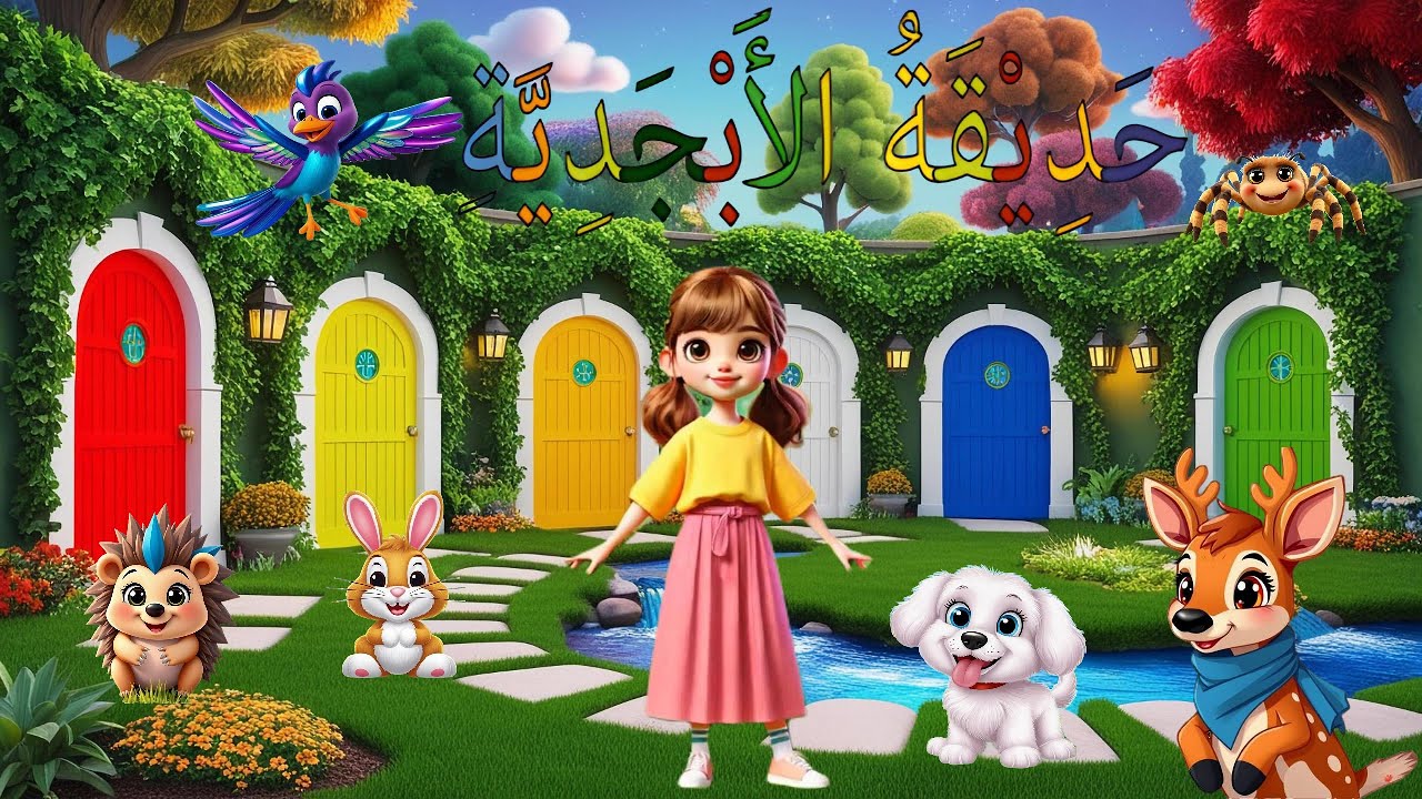 حديقة الأبجدية | مغامرات الحروف في الحديقة: مغامرة تعليمية ممتعة لكل حرف وقيمة في حديقة الأبجدية!