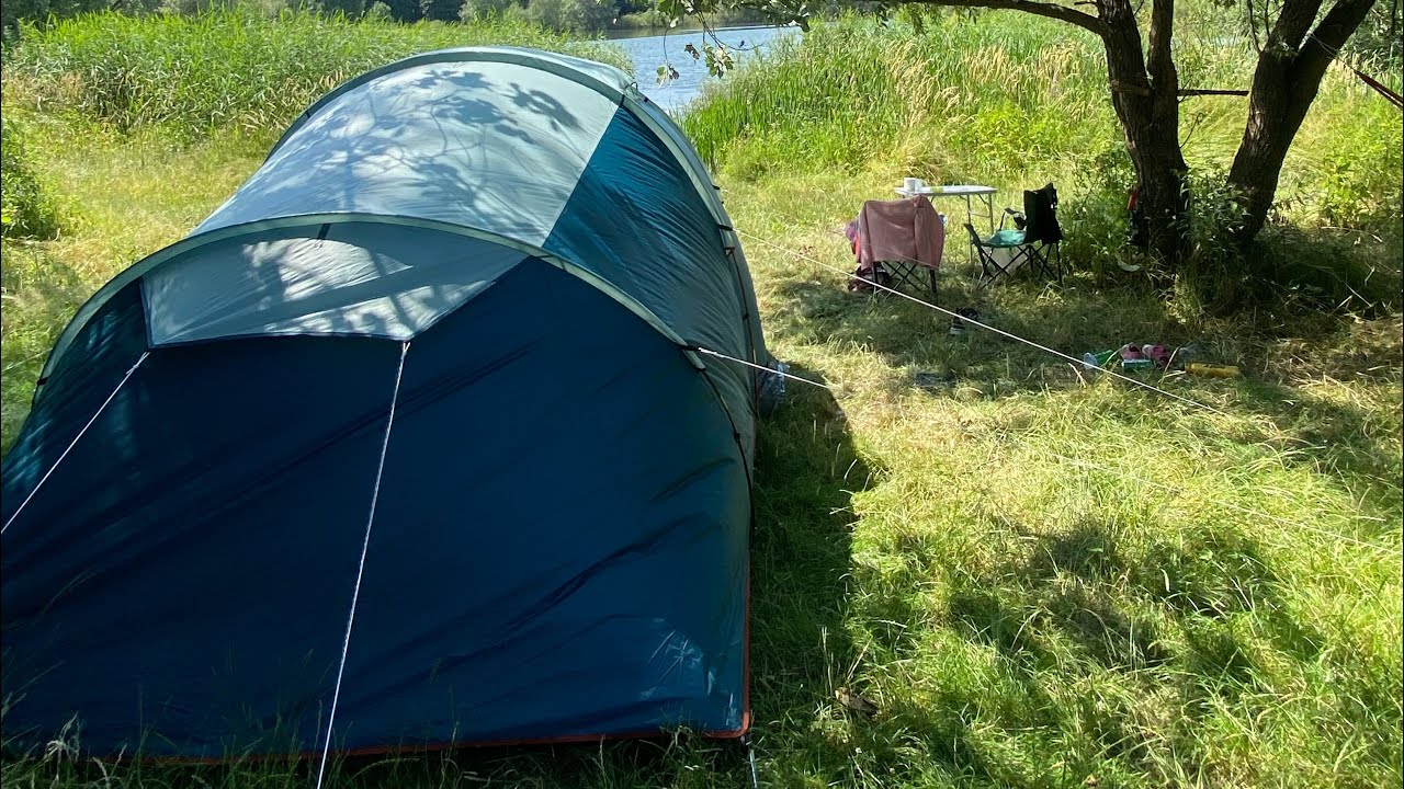 Test namiotu Arpenaz 4.1  plus kuchnia plenerowa