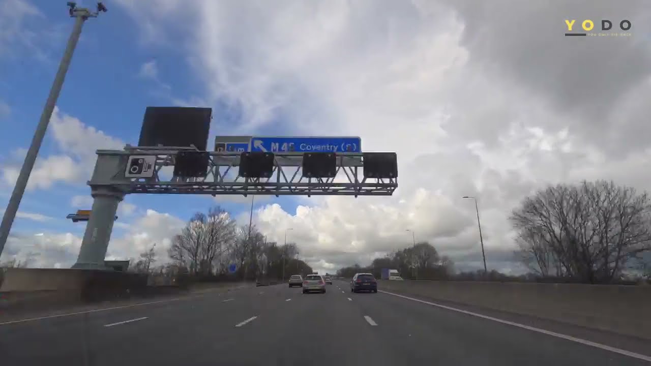 Driving to Bethesda, Bangor from Welwyn Garden City, Herts via Luton, Coventry, Telford, Oswestry