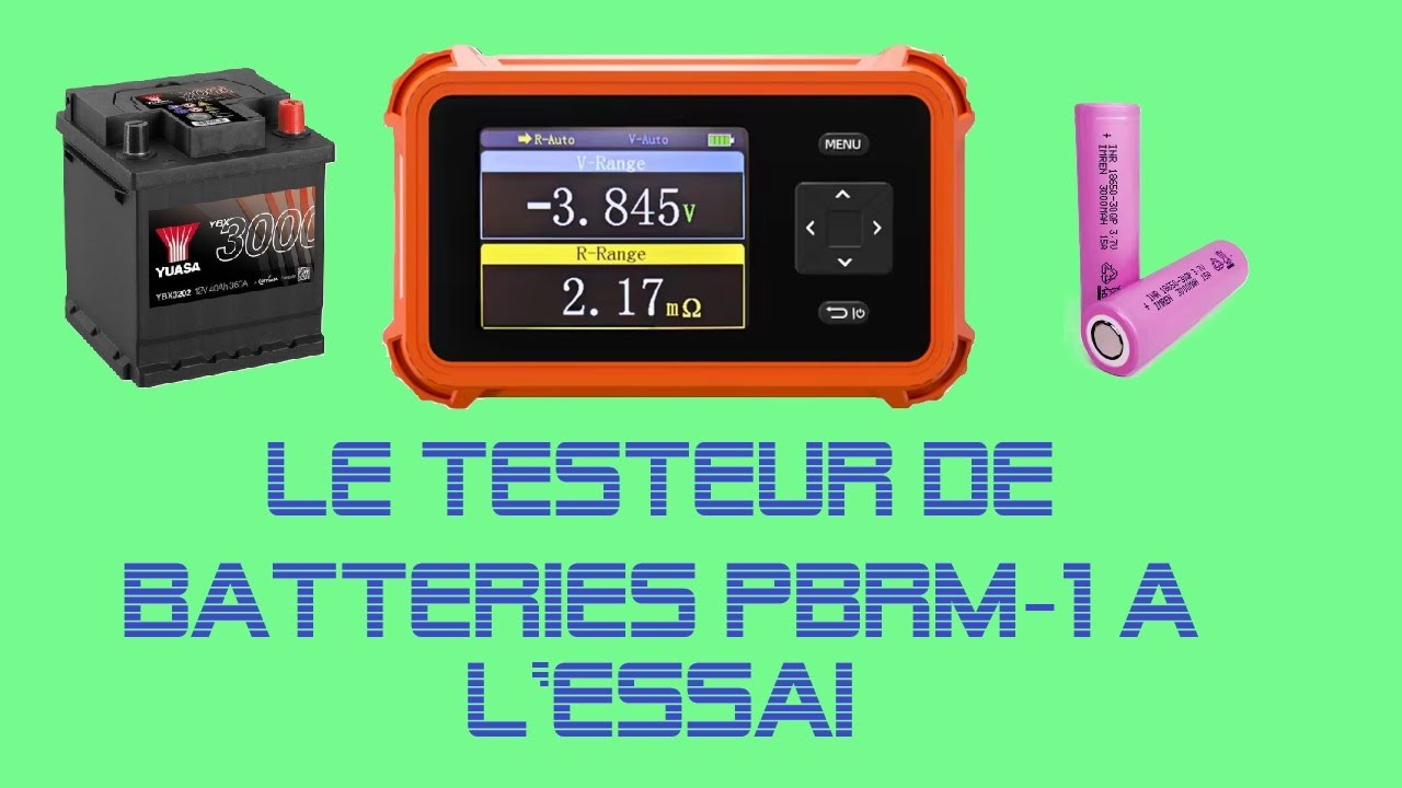 Cyrob : Le testeur de batteries Fiizreal PBRM-1 à l'essai